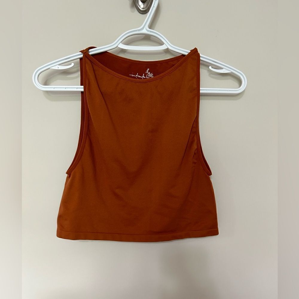 Free People Intimately Bronze Crop Top